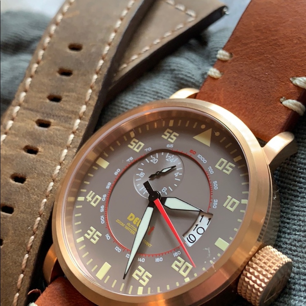 Delta automatic pilot watch